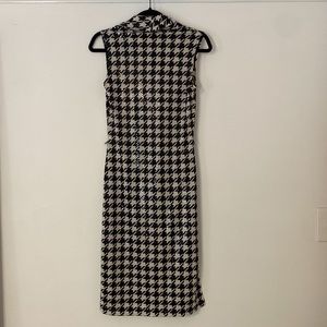 Amazing Le Chateau 90s Y2K vintage houndstooth dress